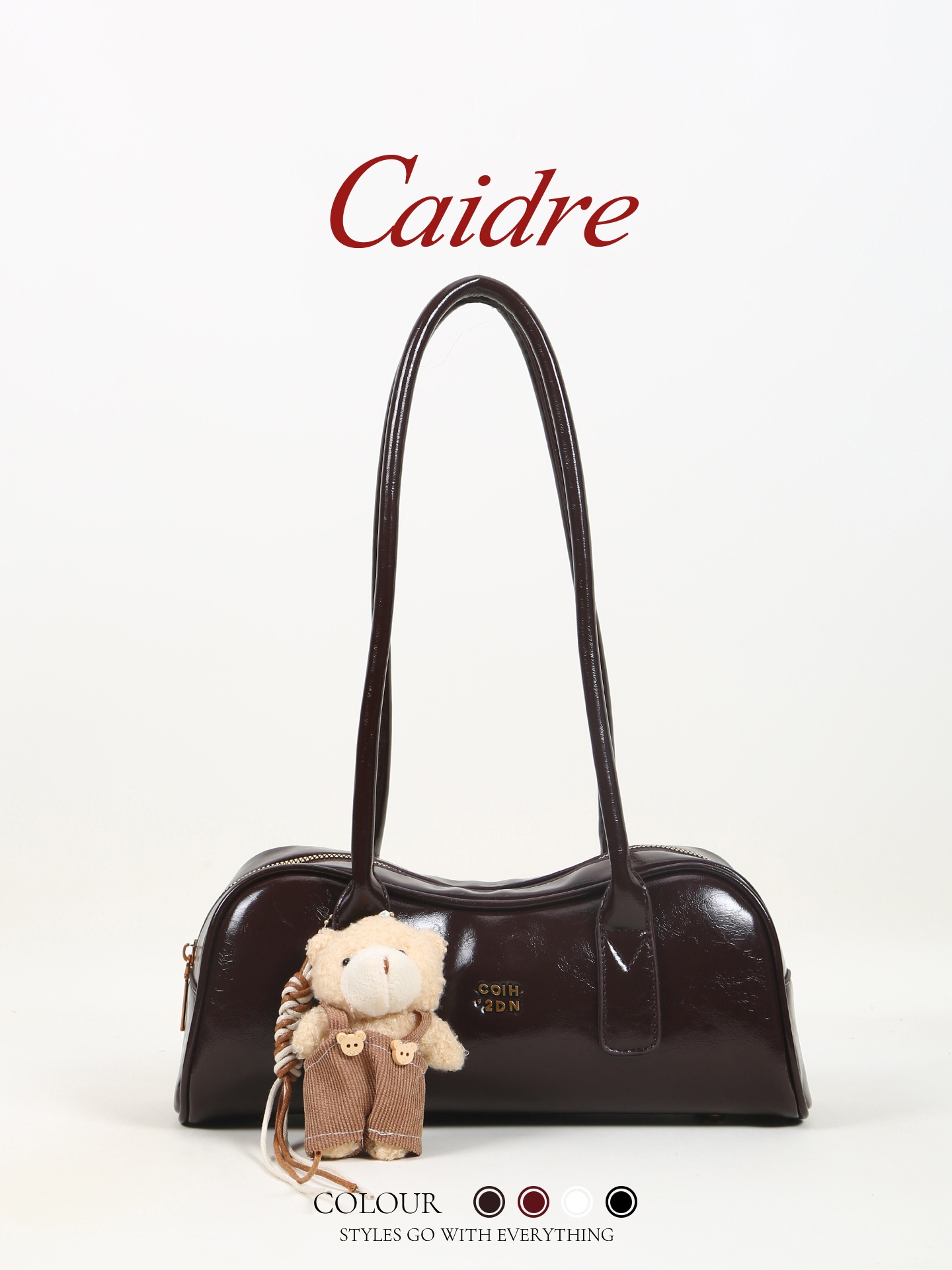 Leather Work Japan - Caidre 통근자 빵 가방 여성용 핸드백