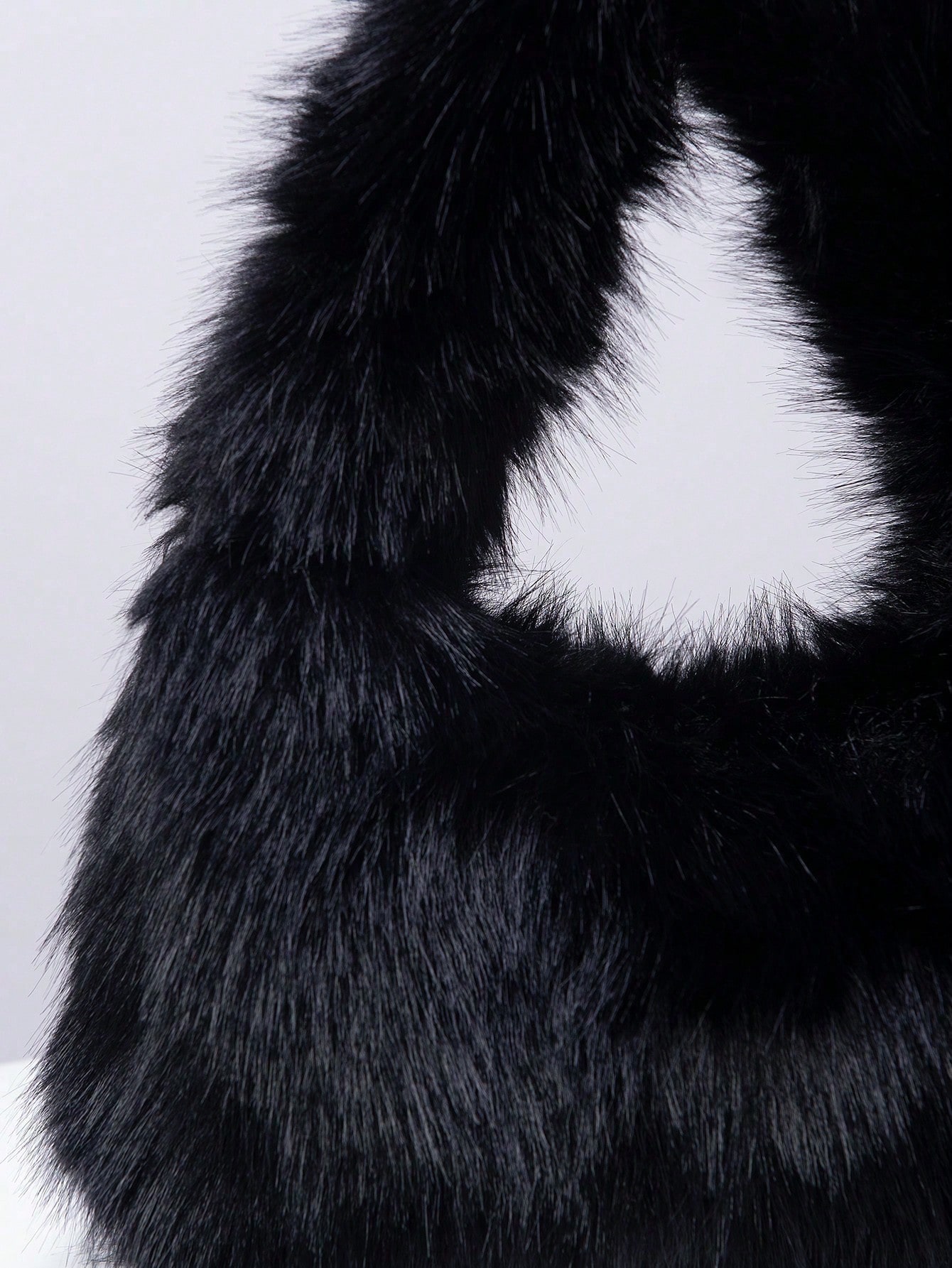 여성용 Y2K 스타일 인조 모피 토트백, 겨울용 모피  - Leather Work Japan 리뷰 및 가격