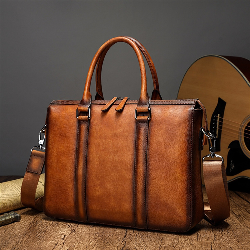 예티즈 비즈니스 최고급 가죽 서류 가방 |   14인치 - Leather Work Handbag 리뷰 및 가격