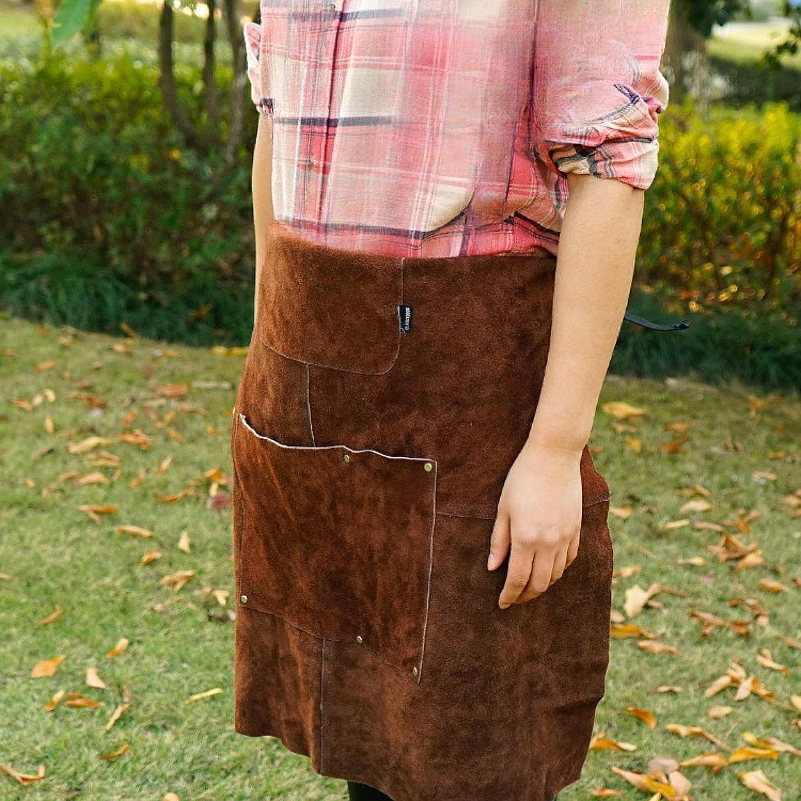 내열 및 내화성 PU 가죽 앞치마, 용접 작업 앞치마, - Leather Work Japan 리뷰 및 가격