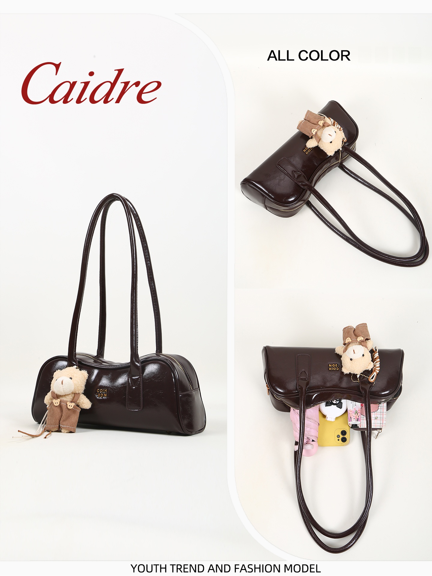 Caidre 통근자 빵 가방 여성용 핸드백 2026 새 - Leather Work Japan 리뷰 및 가격