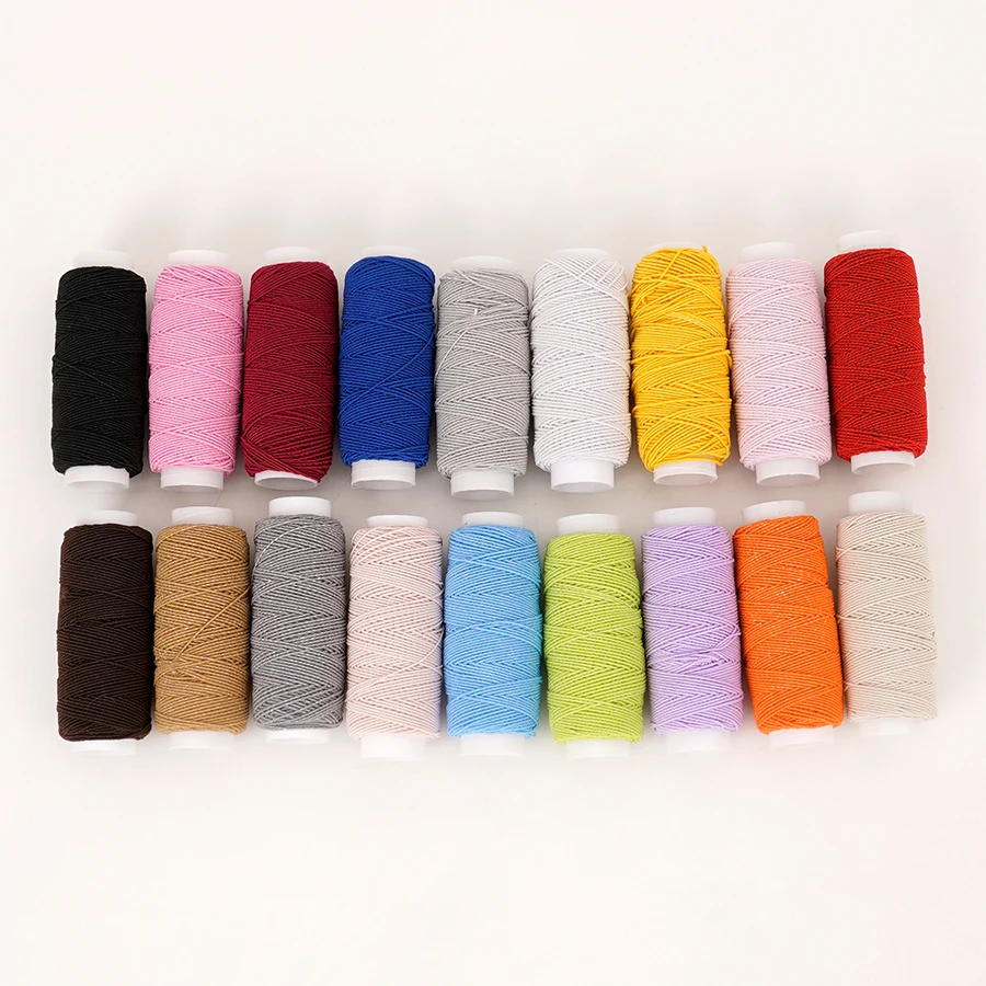 18색 0.6mm 초극세사 탄성사 고탄성 20m 재봉틀 - Waxed Thread Linen 리뷰 및 가격