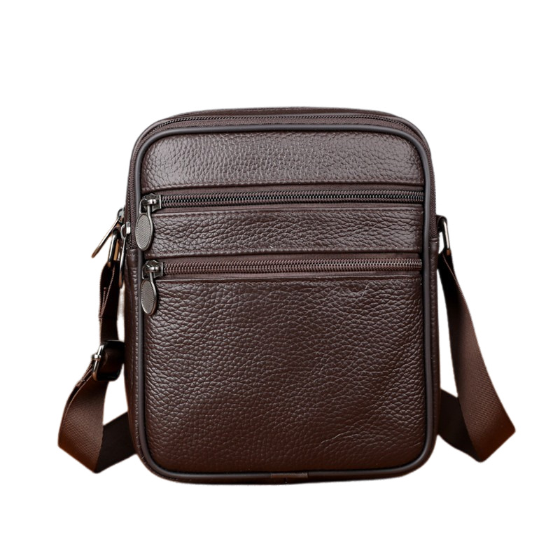 남성용 숄더 메신저 백 캐주얼 핸드백 남성용 정품 가죽 - Leather Work Handbag 리뷰 및 가격