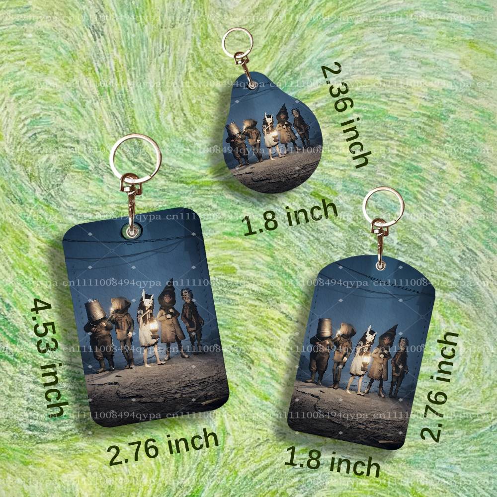 R-리엔마일 시리즈 형제자매 키링 카드 홀더, 가죽 소 - Leatherwork Keychain 리뷰 및 가격