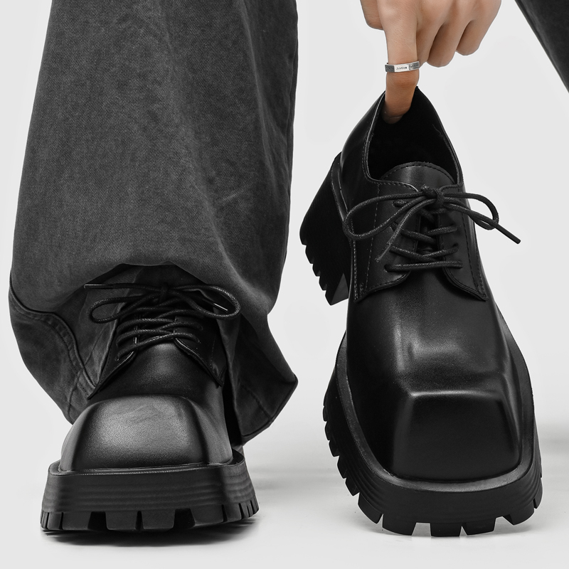 남성용 플랫폼 신발 브랜드 가죽 신발 비즈니스 드레스  - Leather Work Japan 리뷰 및 가격