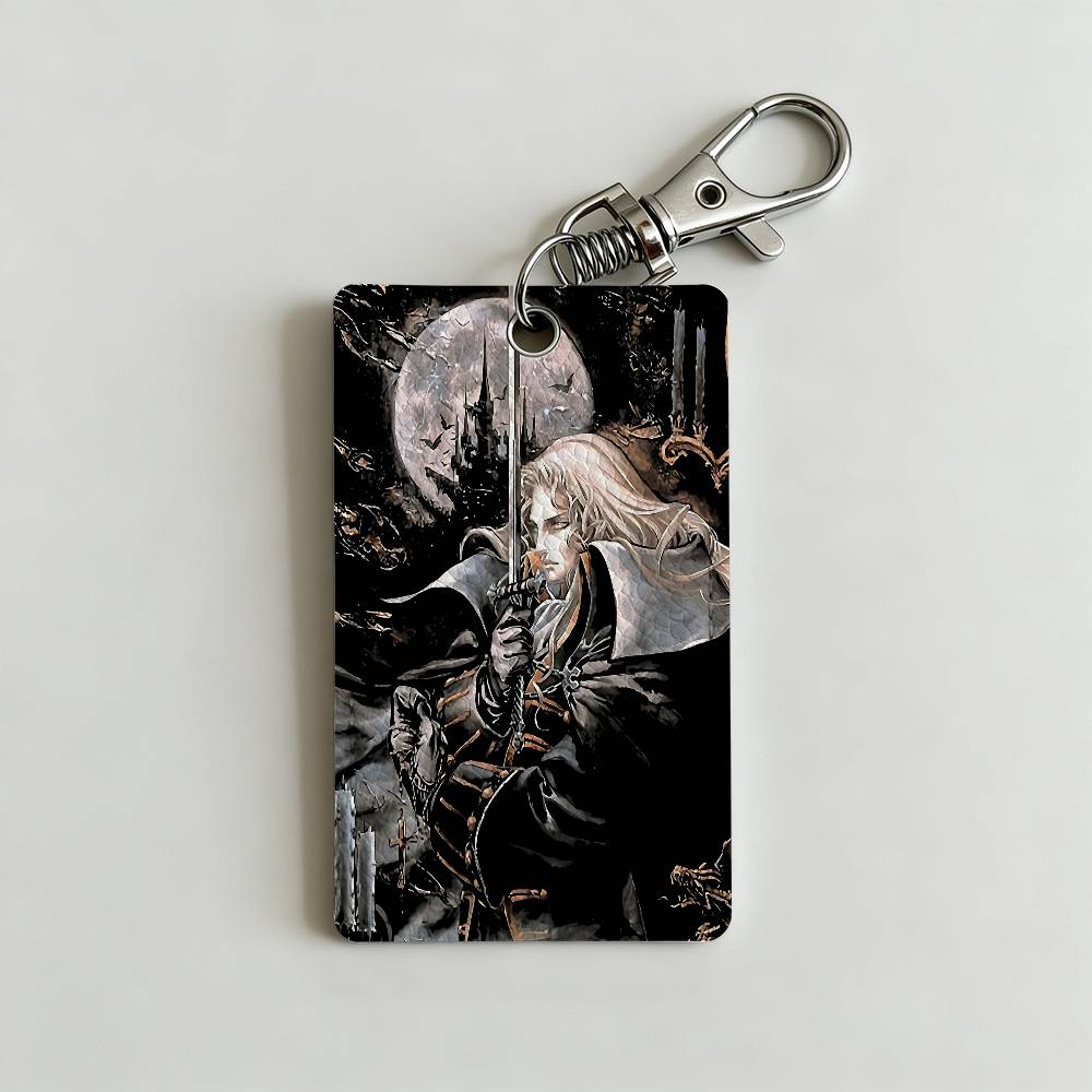 게임 C-Castlevania Alucard 배지 홀더 - Leatherwork Keychain 리뷰 및 가격